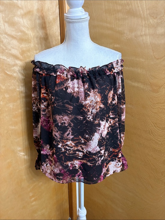 INC International Concepts Tops - NWT I.N.C. International Concepts Nomad ll Gisele Glaze Off The Shoulder Blouse